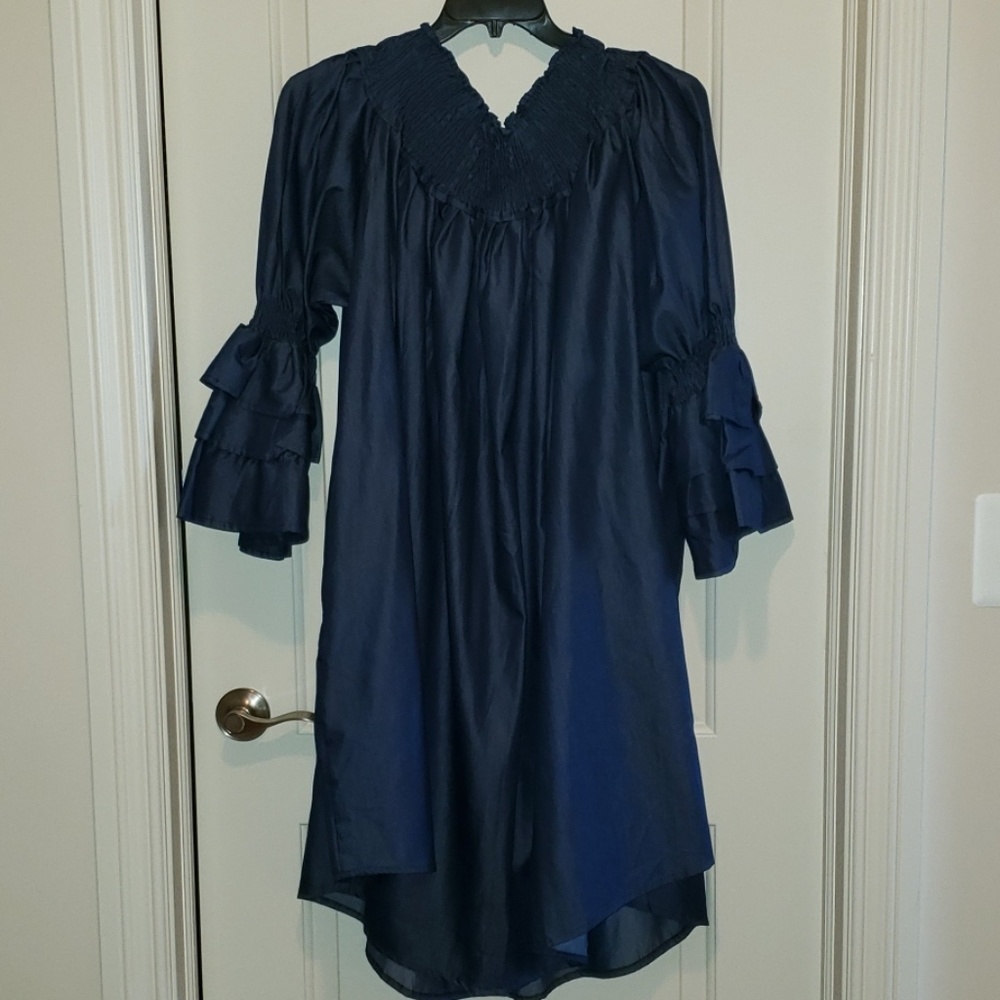 Denim dress